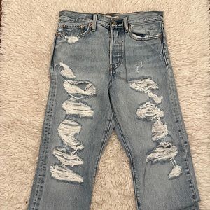 Levis Wedgie Straight Jeans